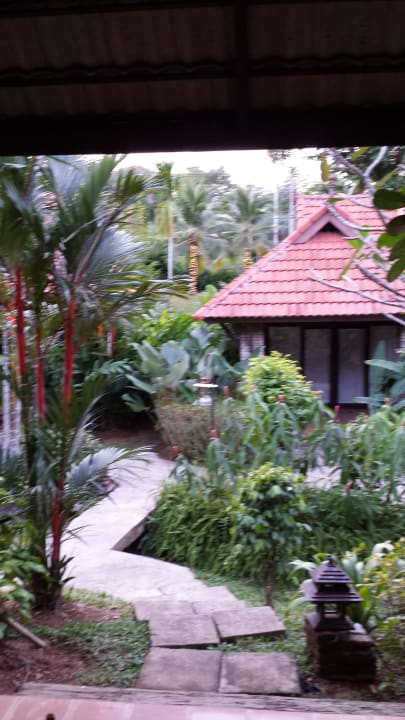 Blick vom Bungalow  Hotel Chaw Ka Cher Tropicana Lanta Resort