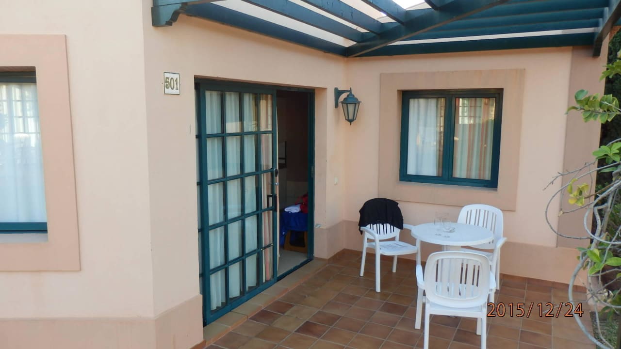 Eingang bungalow allsun Hotel Esplendido