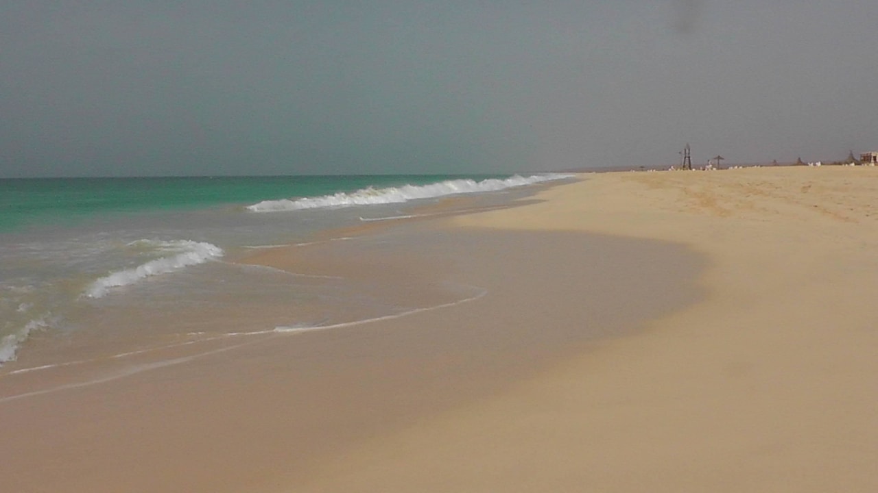 Kilometerweiter feiner Sandstrand zum spazieren Hotel Riu Touareg