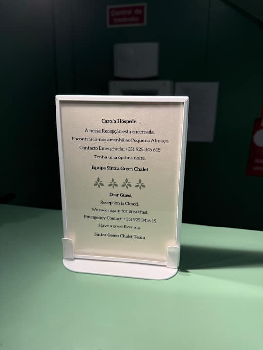 Lobby Sintra Green Chalet Bed & Breakfast