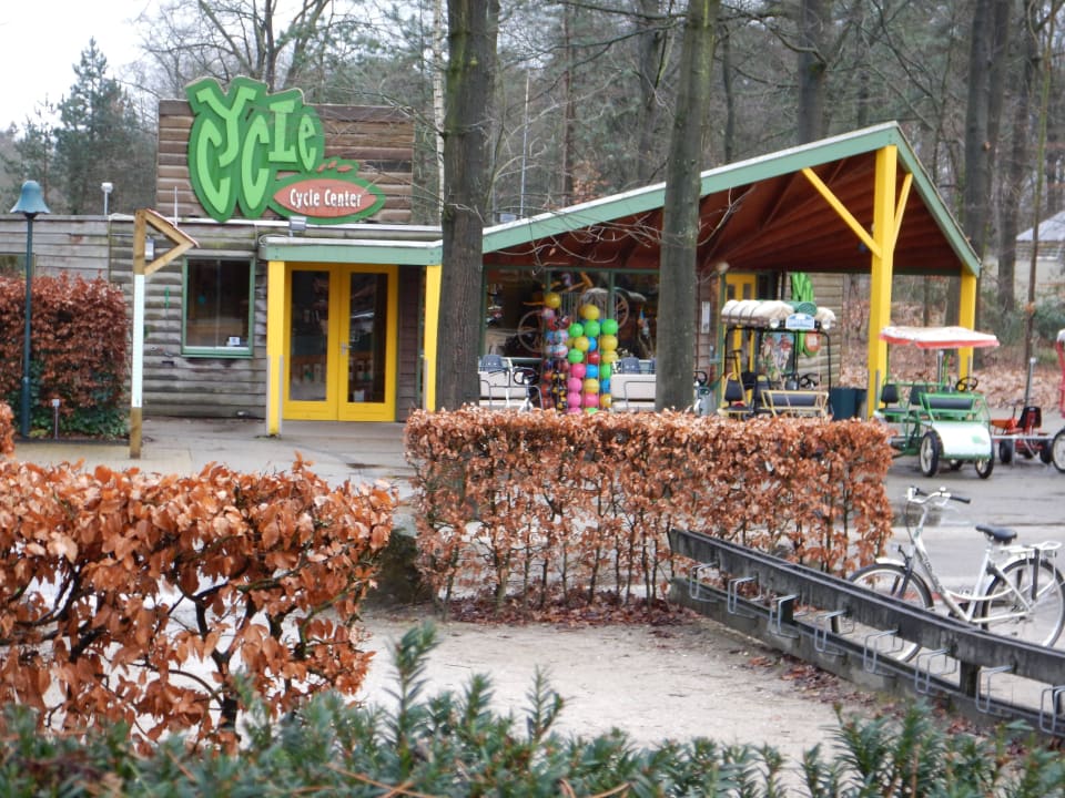 Leihstation für Räder Center Parcs Het Heijderbos