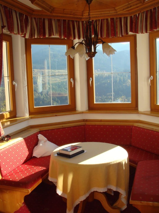 Sitzecke Junior Suite Hotel Lagorai