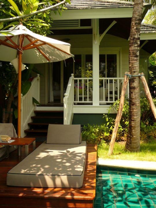 Sun-Beds ganz privat Hotel Rest Detail Hua Hin