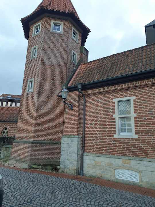 Außenansicht Burghotel Haselünne