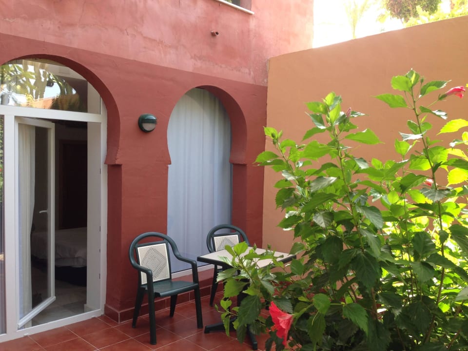 Taras przy pokoju Playacálida Hotel