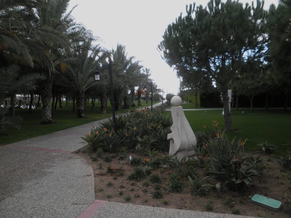Weg zum Strand Voyage Belek Golf & Spa
