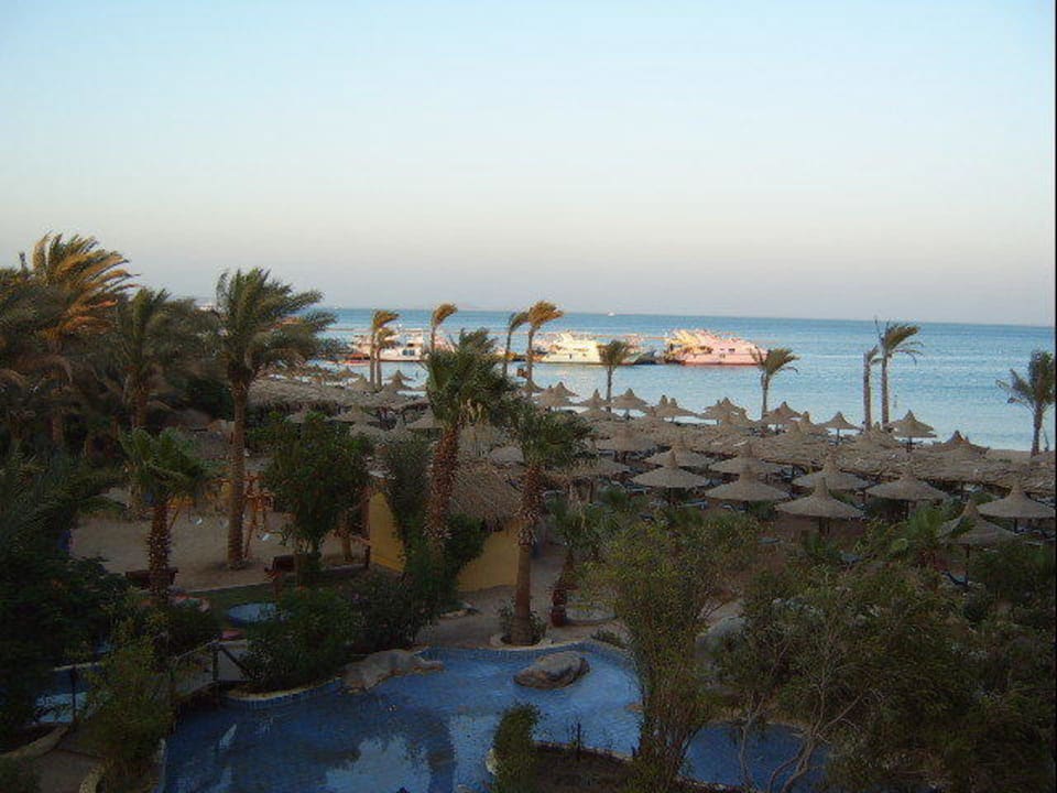 Blick aus dem T-Block Giftun Azur Resort