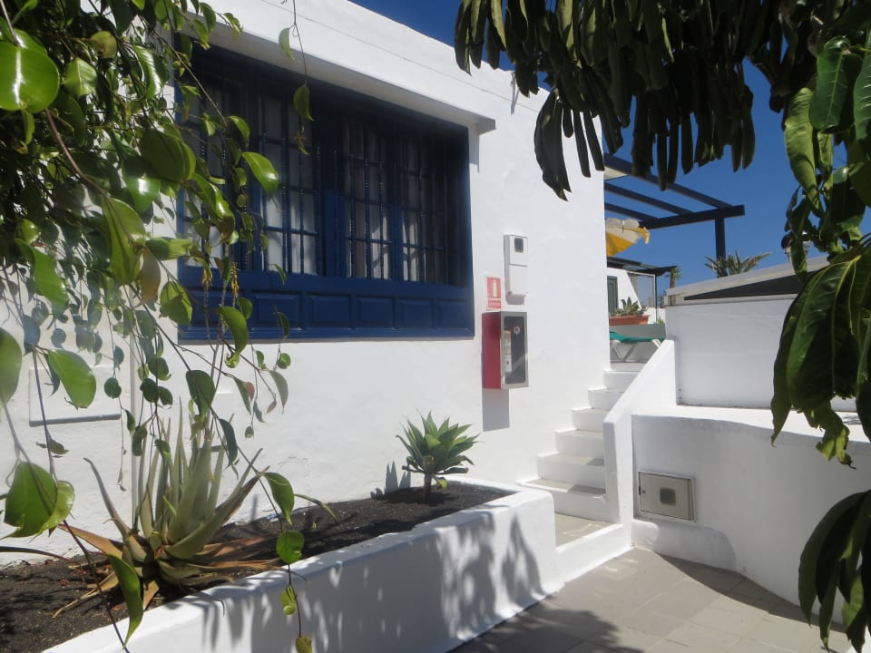 Aufgang zu unserem Appartement Bungalows & Appartements Playamar
