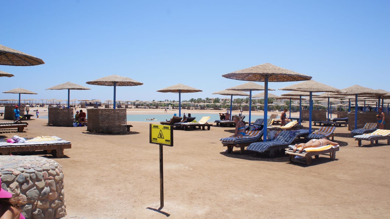 Plaża hotelowa Hurghada Long Beach Resort