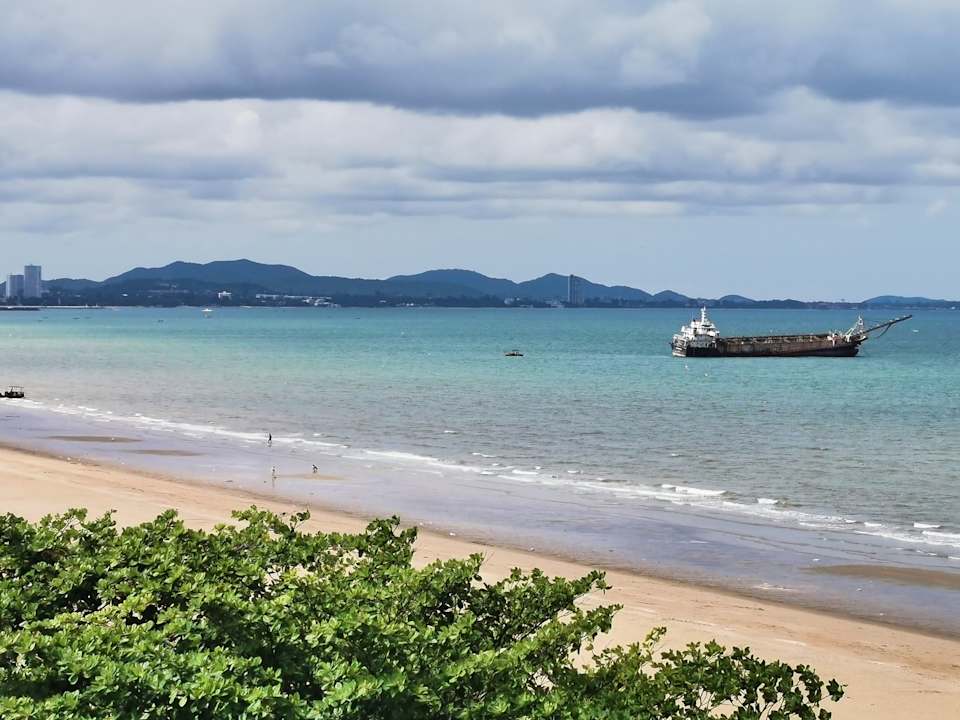 Ausblick Hotel Seaside Jomtien Beach Pattaya