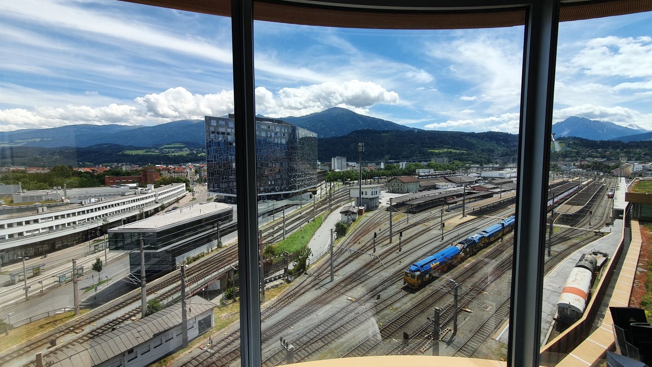 Ausblick aDLERS Hotel Innsbruck