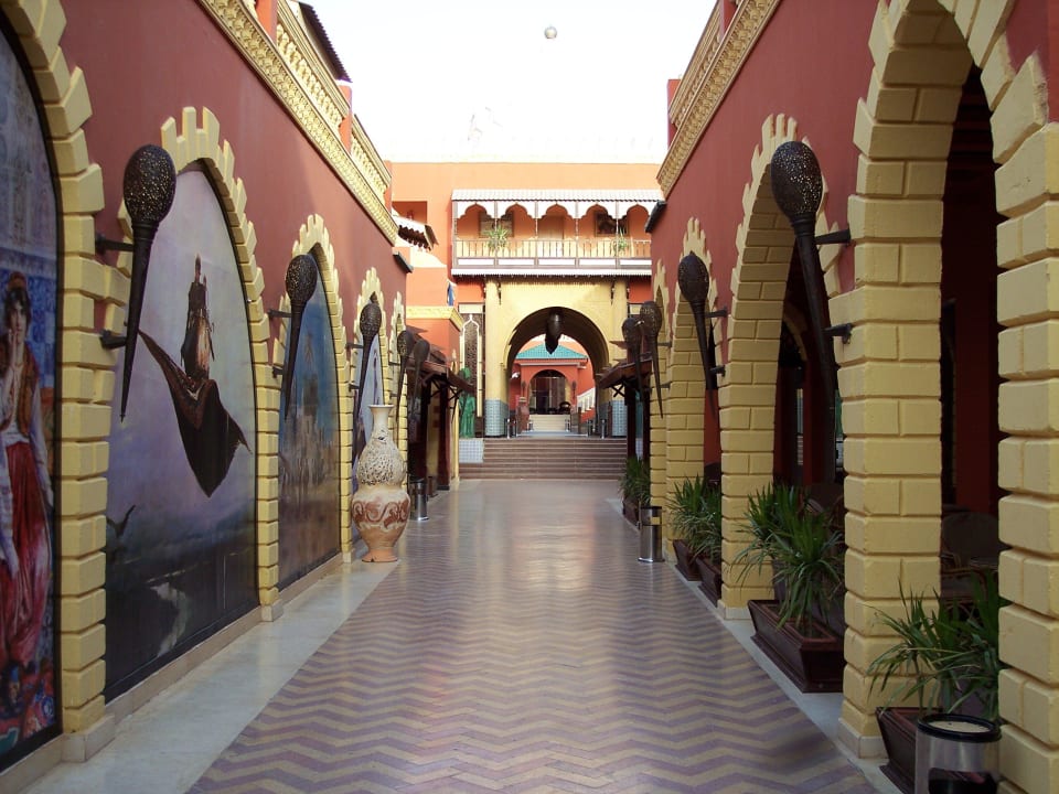 Geschäfte und Bars Pickalbatros Alf Leila Wa Leila Resort - Neverland Hurghada