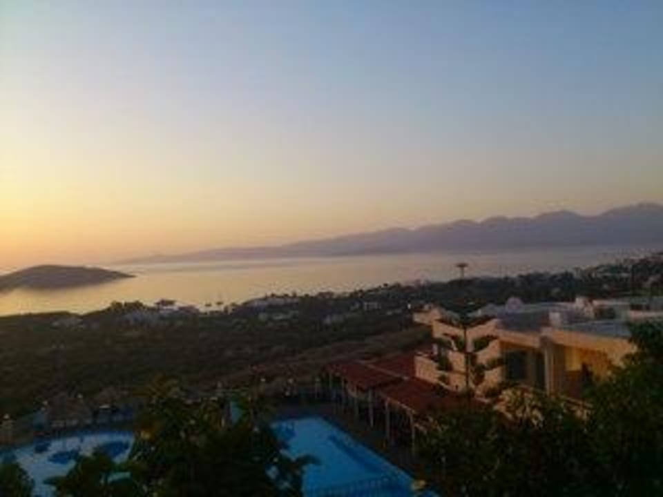 Balkonausssicht Elounda Residence Resort & Waterpark