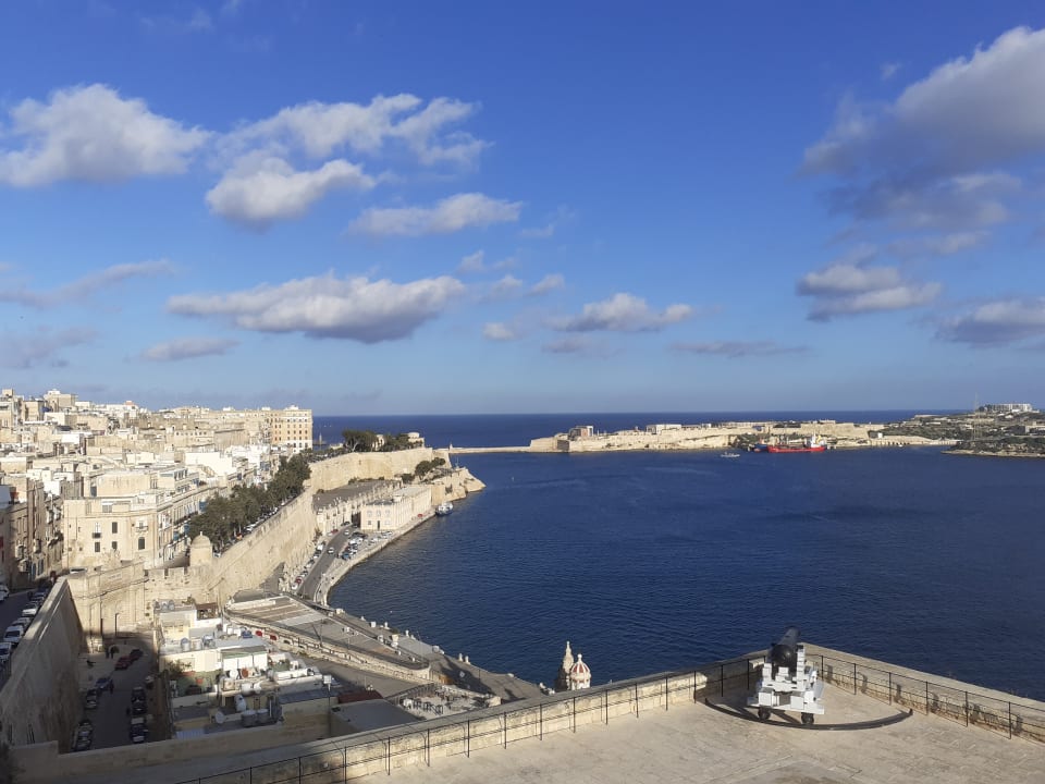 Ausblick Grand Hotel Excelsior Malta