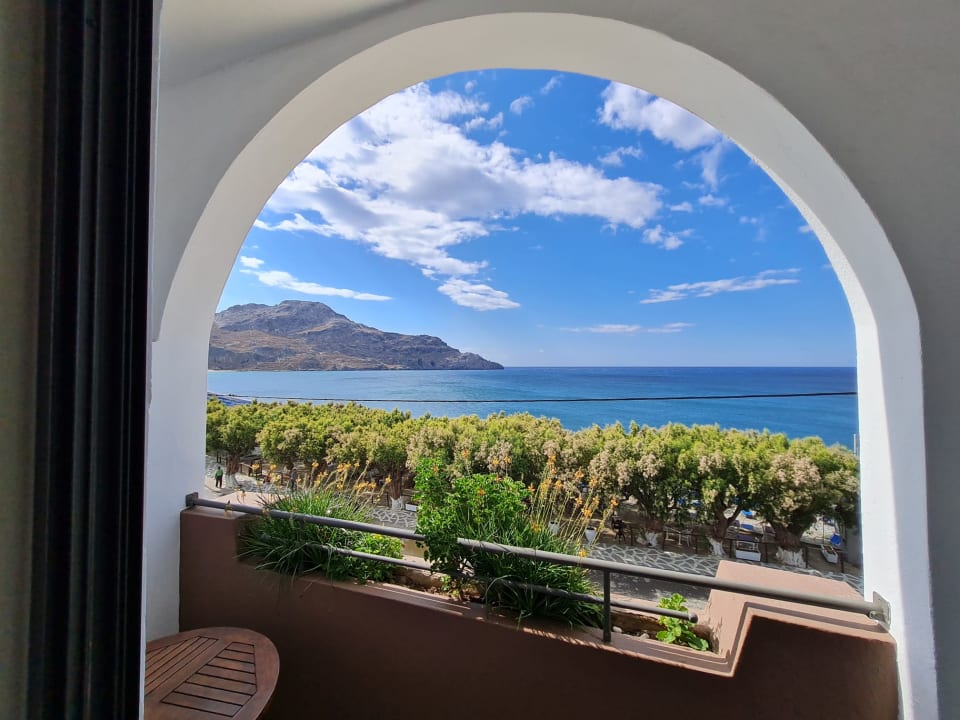 Ausblick Alianthos Beach Hotel