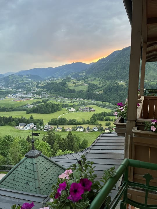 Ausblick Hotel AlpenSchlössl