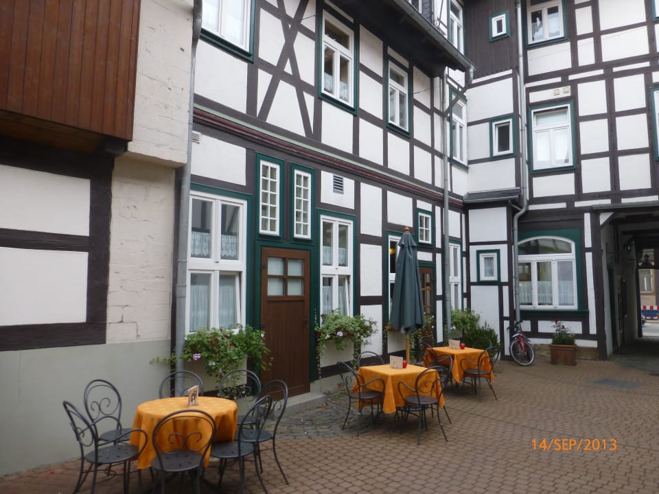 Innenhof Hotel am Anger