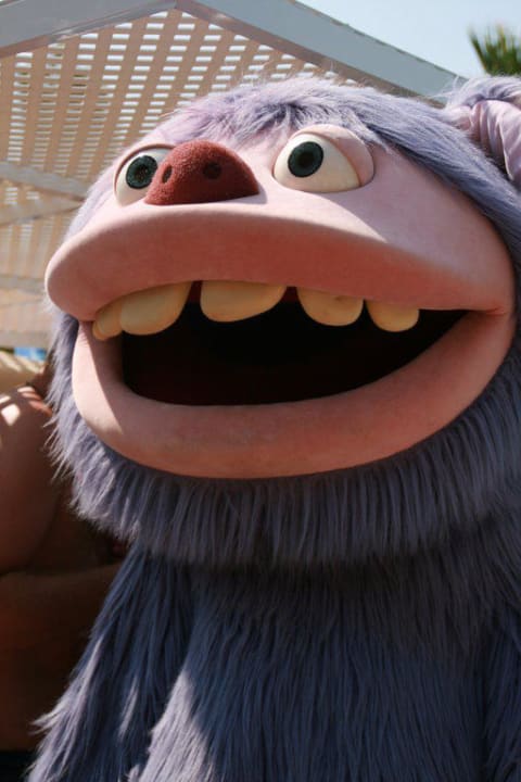 Das Maskottchen der Kinder "Badingoo" Flipflop Cala Romantica