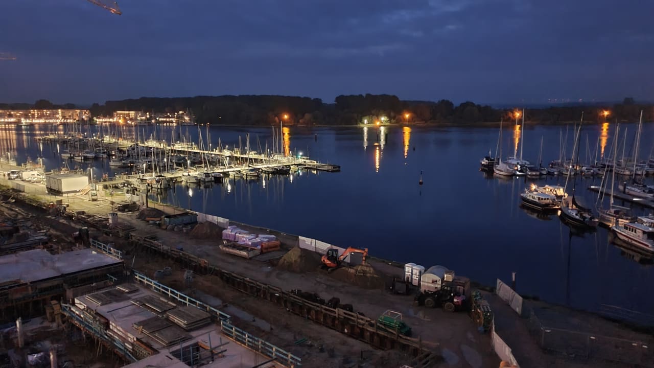 Ausblick Dockside Travemünde