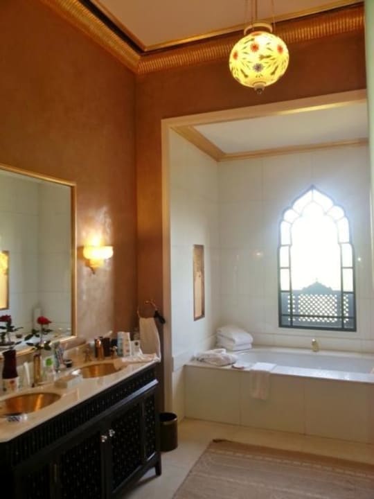 Bad / Blattgolt wohin man blickt Sahara Palace Marrakech