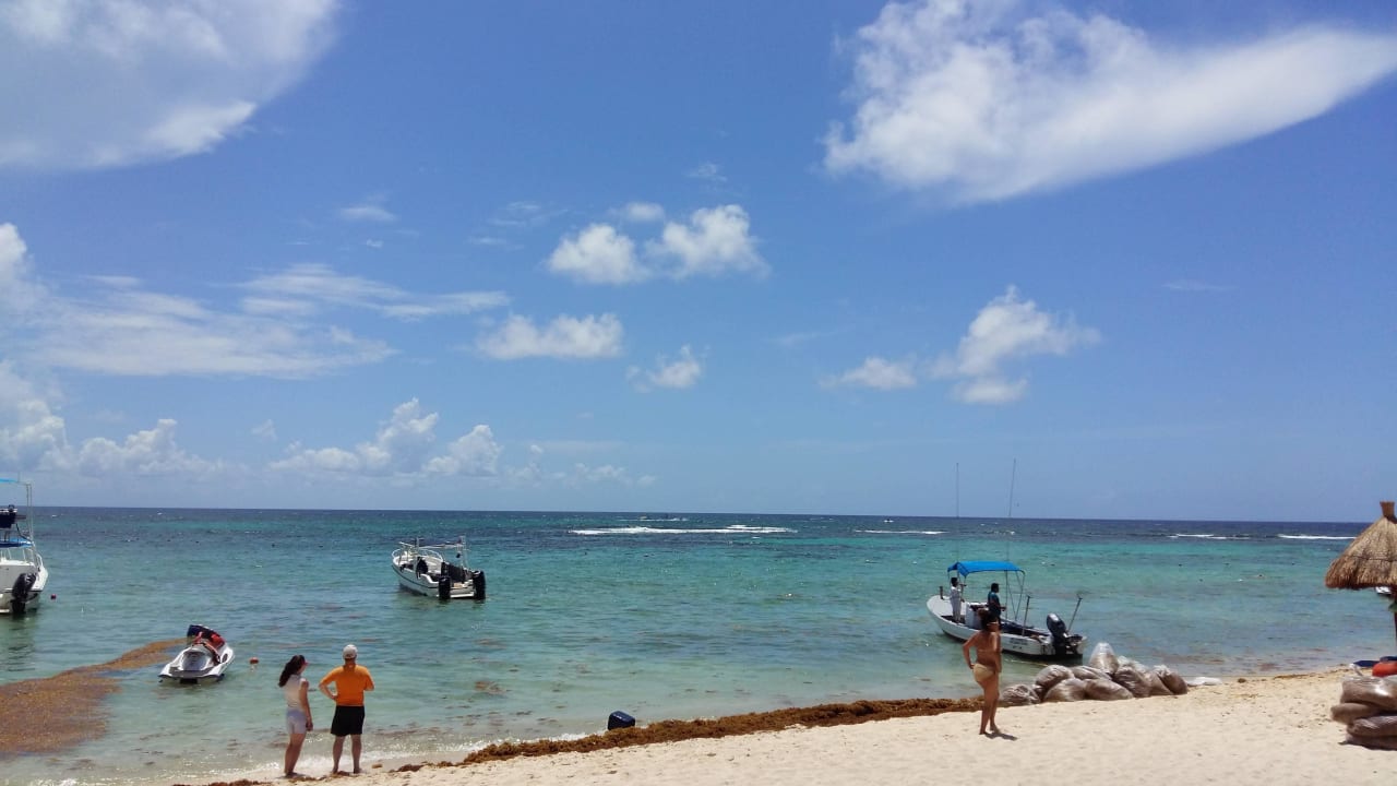 Privatstrand des Hotels Bahia Principe Luxury Akumal