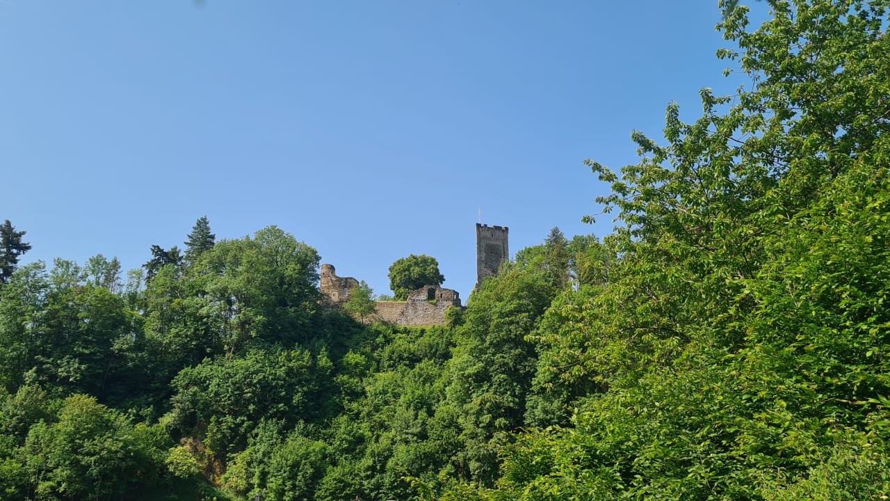 Ausblick Hotel Zugbrücke Grenzau