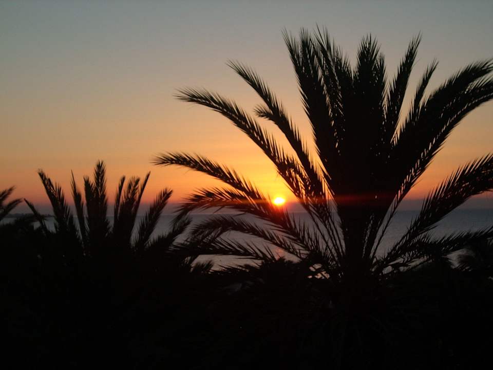 Sonnenaufgang vom Balkon beobachtet Hotel Paradis Palace