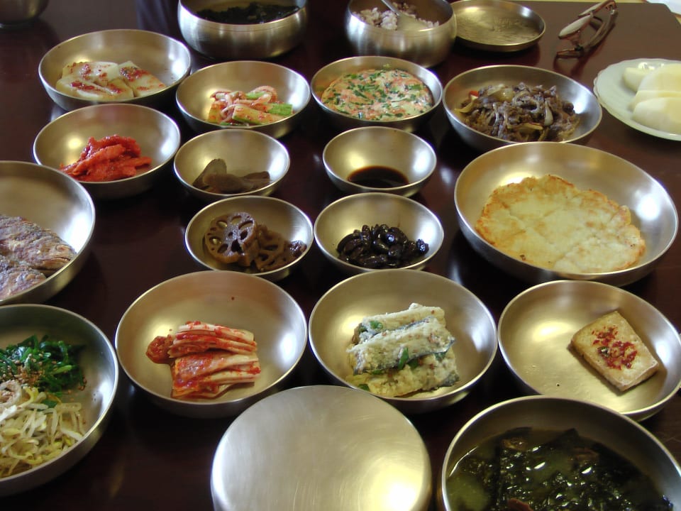 Echtes koreanisches Frühstück Guesthouse Hahoe Bukcheon Daek