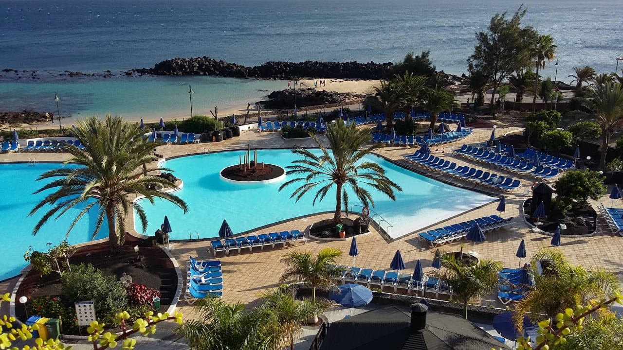 Blick vom Balkon Hotel Grand Teguise Playa