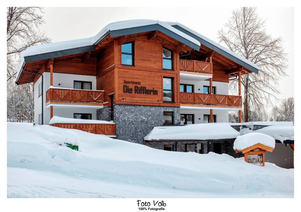 Außenansicht Appartements Die Rifflerin