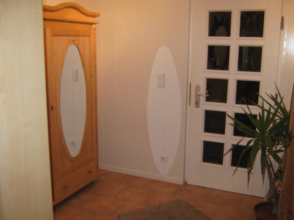 Abgetrennter eigener Eingangsbereich Ferienwohnung Alte Sattlerei