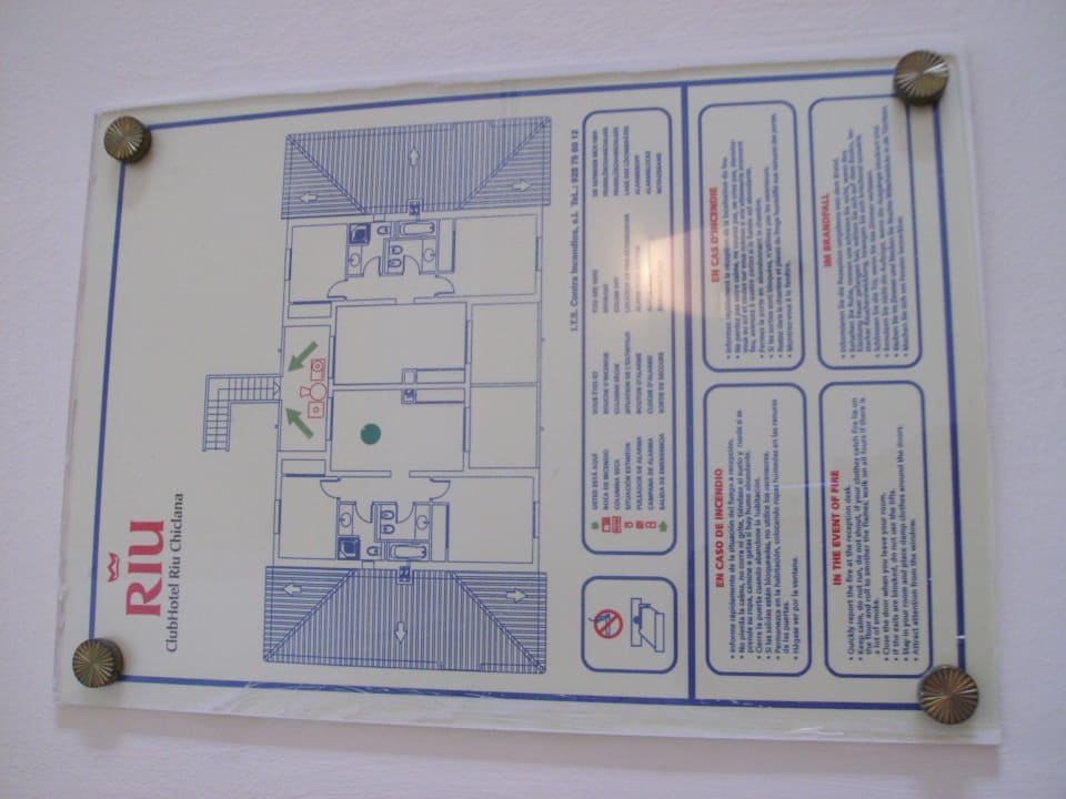 Plan Hotel Riu Chiclana