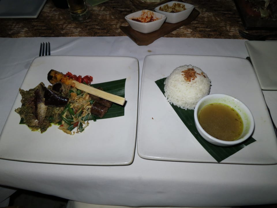 Abendessen InterContinental Bali Resort