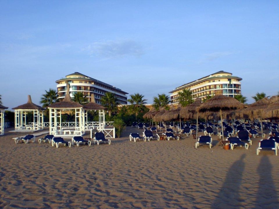 Blick vom Strand Voyage Belek Golf & Spa