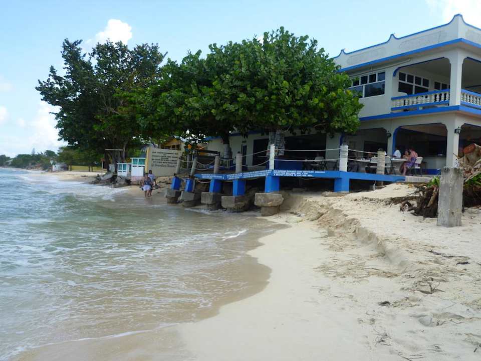 Der Strand ist weg Hotel Grand Pineapple Beach Negril