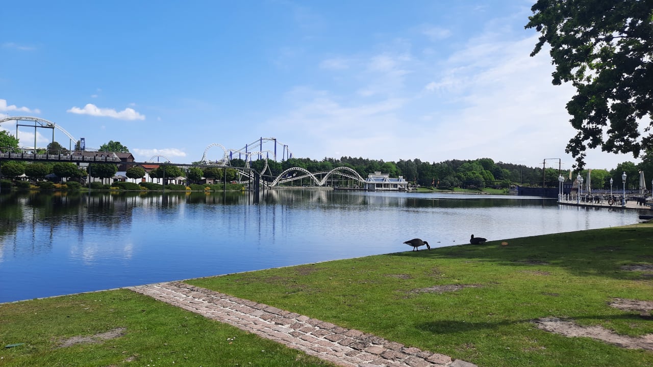 Ausblick Heide Park Abenteuerhotel