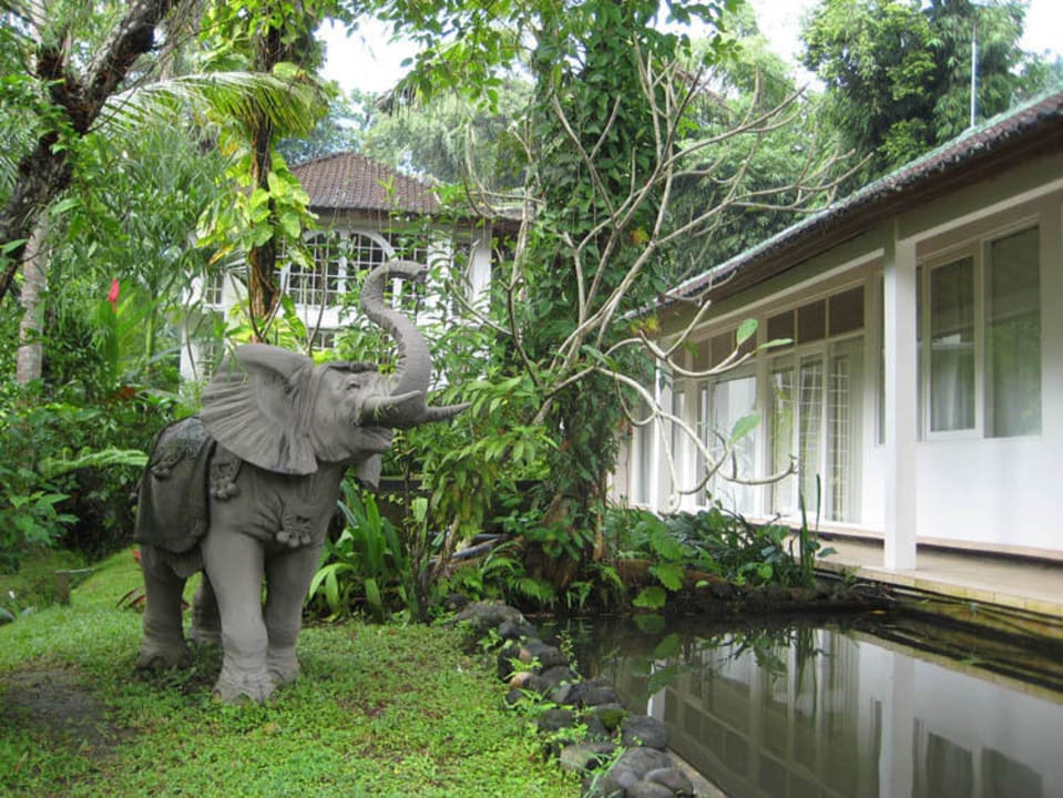 Garden view Jiwa Damai Retreat Bali
