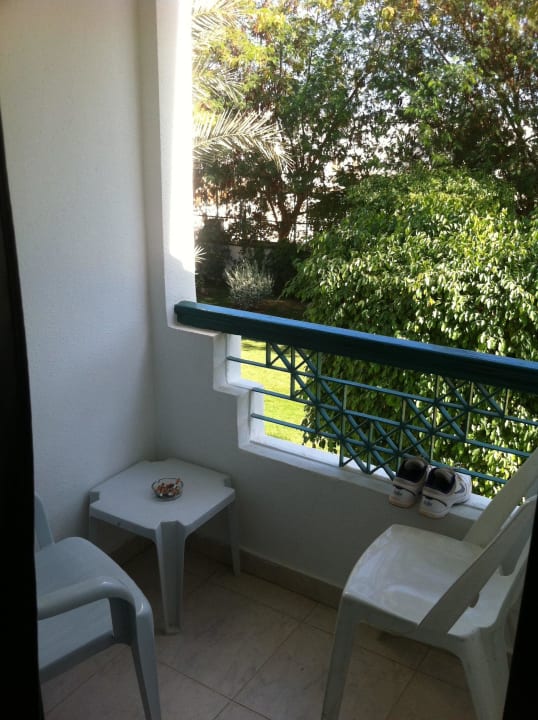 Balcony and little bit of garden Hotel Falcon Hills