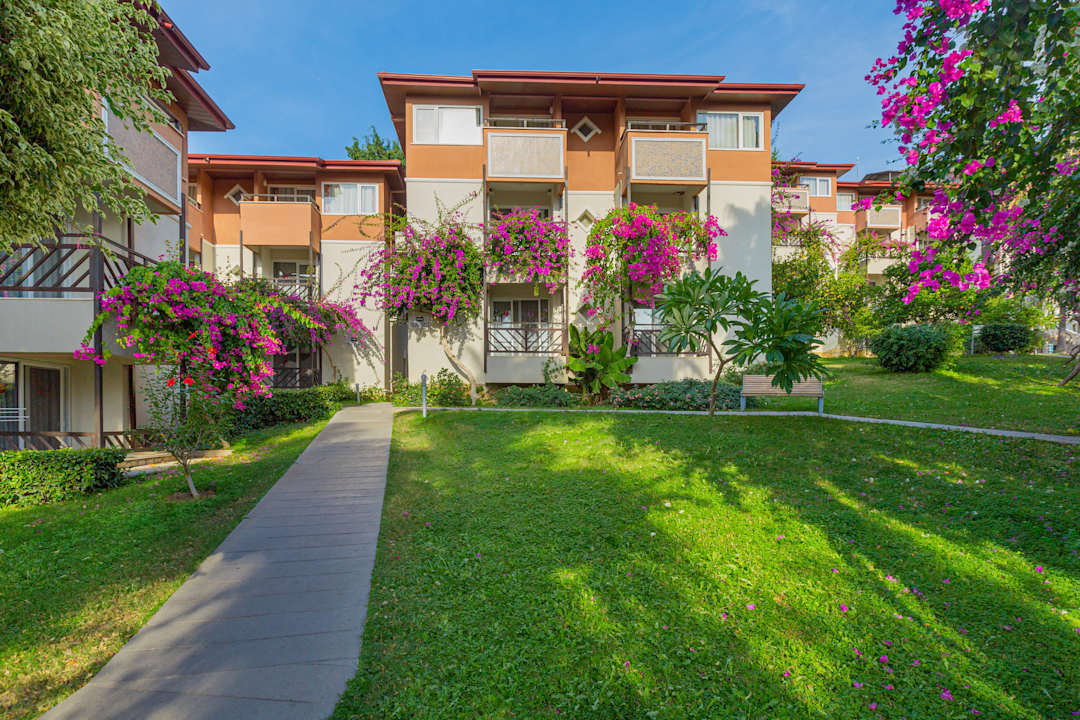 Außenansicht Justiniano Club Alanya