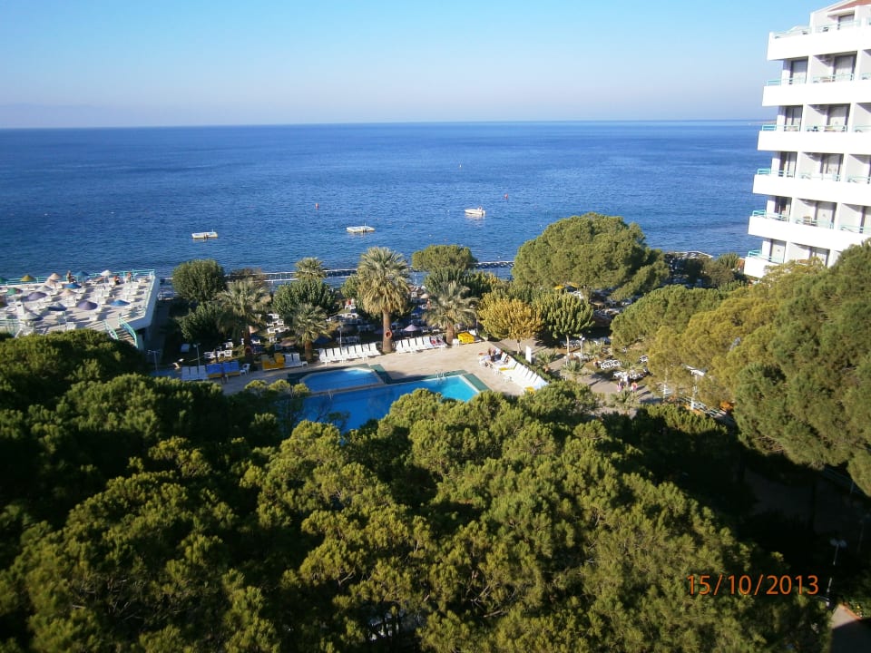 Ausblick vom Zimmer Hotel Grand Efe