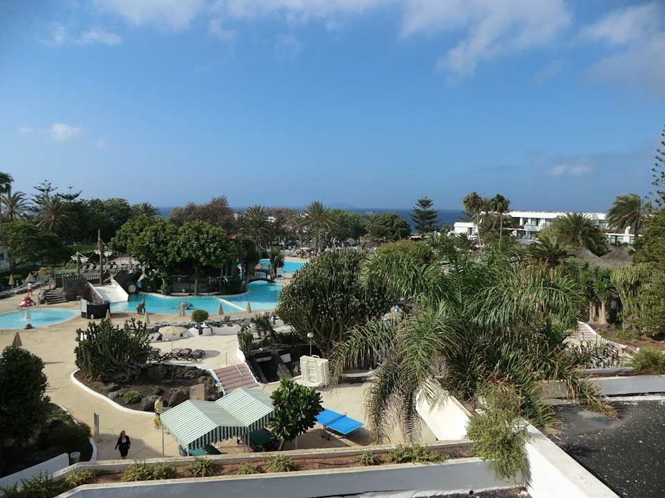 Aus dem 3.Stock Hotel H10 Lanzarote Princess