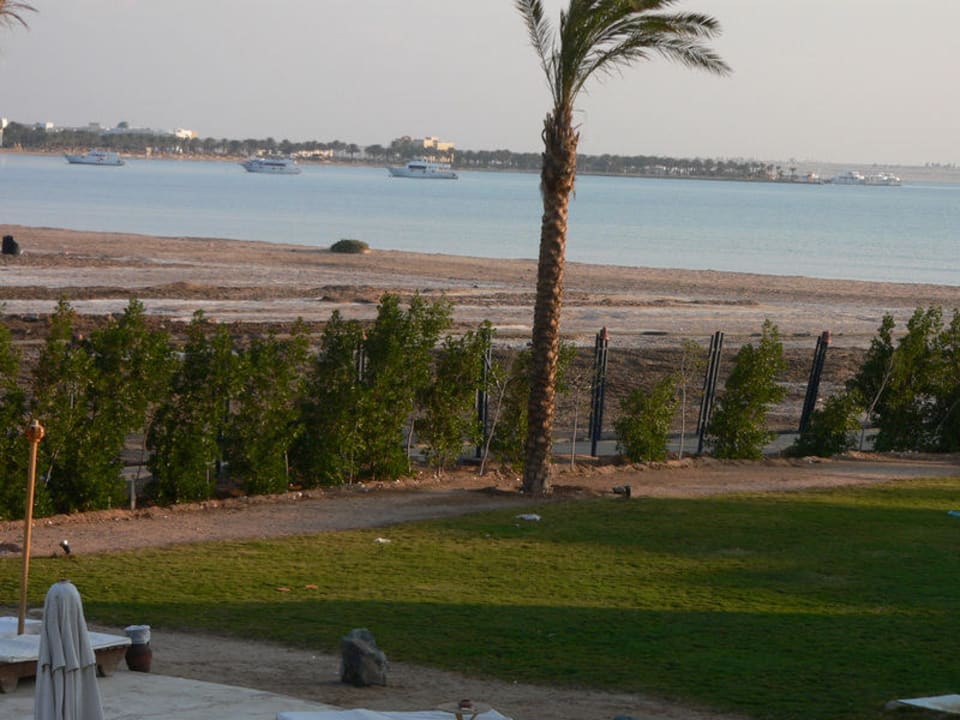 Am frühen Morgen vom Balkon aus Hotel Yara Beach Club