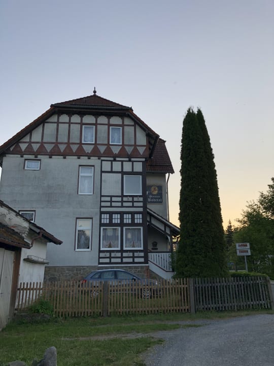 Außenansicht Pension Bodetal