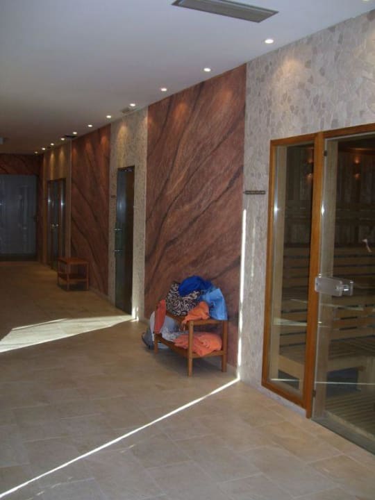 Das sind die drei vorhandenen Saunen allsun App.-Hotel Albatros