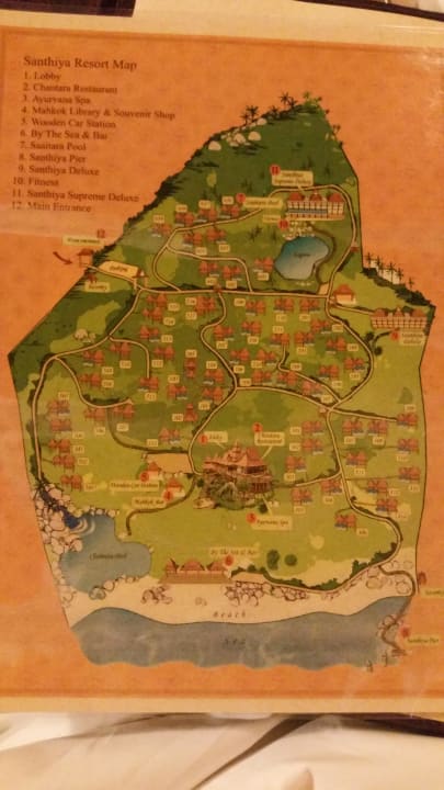 Hotel Plan Santhiya Koh Phangan Resort & Spa