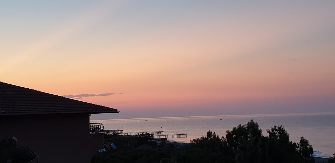 Ausblick Club Turtas Beach Hotel