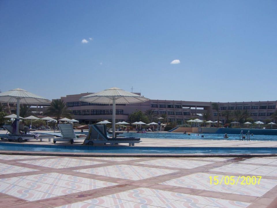 Pool, Hauptgebäude Pharaoh Azur Resort