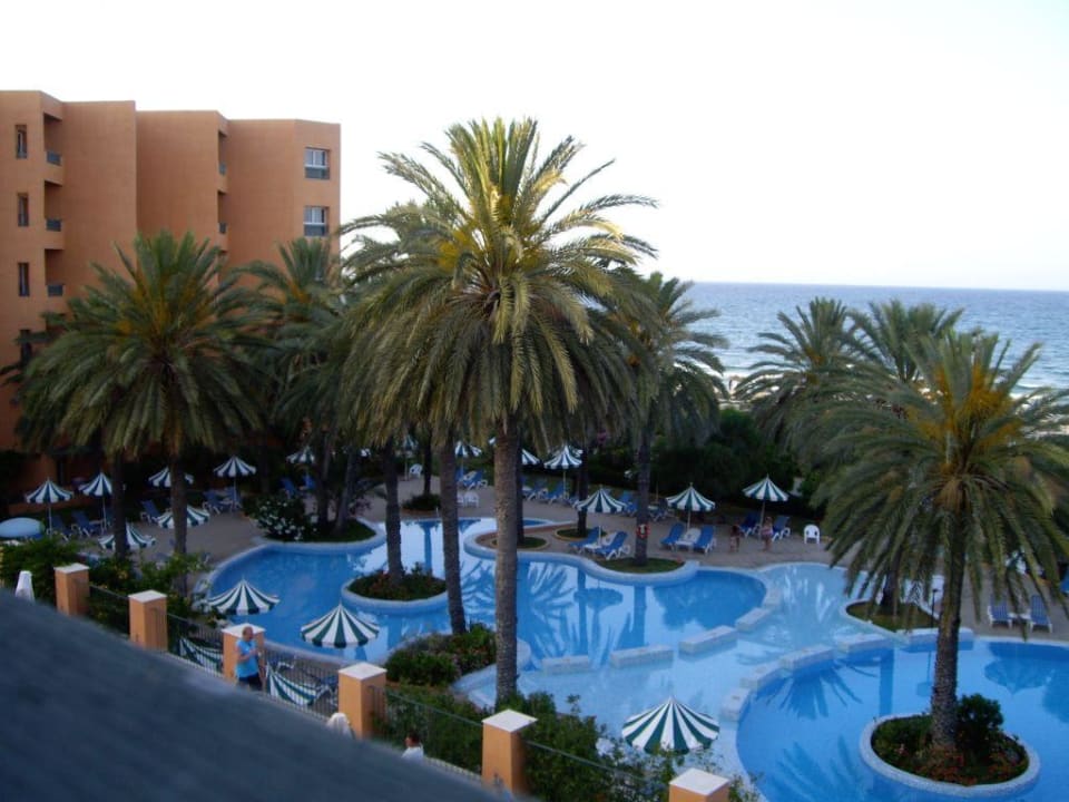 Vom Balkon aus fotografiert El Ksar Resort & Thalasso