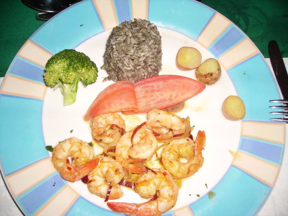 Lecker Shrimps Hotel Riu Tequila