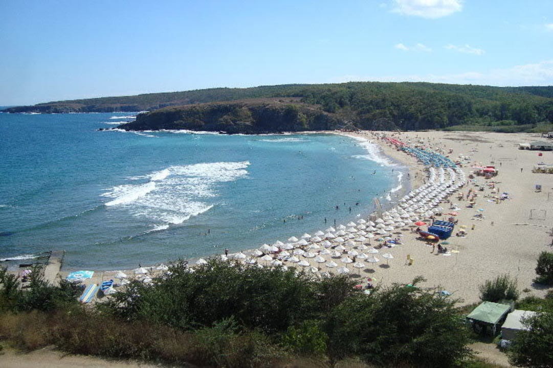 Blick von der Hotelterrasse Bella Vista Beach Club